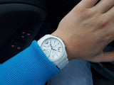 Emporio Armani Ceramica Chronograph White Dial Men's Watch AR1453