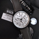 Hugo Boss Grand Prix Grey Dial Men's Watch 1513633 - The Watches Men & CO #4