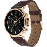 Tommy Hilfiger Multi-function Brown Leather Men's Watch 1710379 - The Watches Men & CO #3