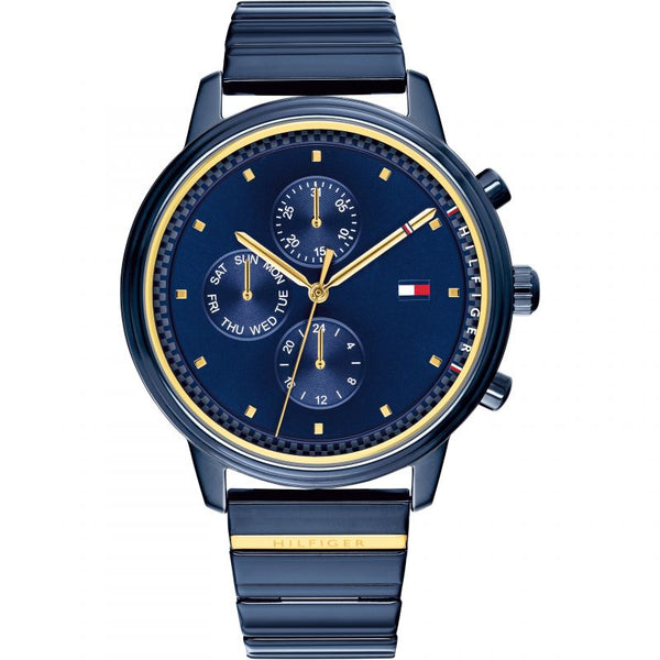 Tommy Hilfiger Blake Chronograph Blue Dial Ladies Watch  1781893 - The Watches Men & CO