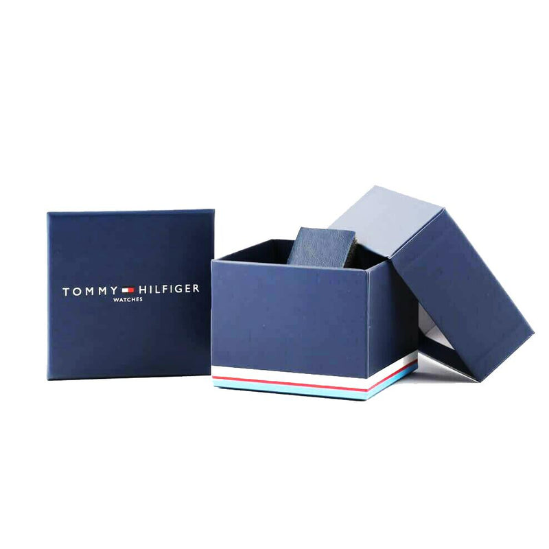 Tommy Hilfiger Luca Blue Stainless Steel 50mm Men's Watch 1710493 - The Watches Men & CO #4