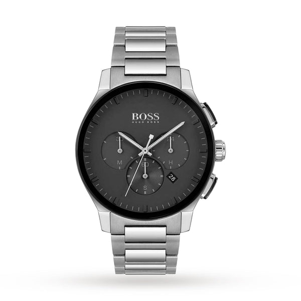 Hugo Boss Peak Silver Chronograph Men's Watch  1513762 - The Watches Men & CO