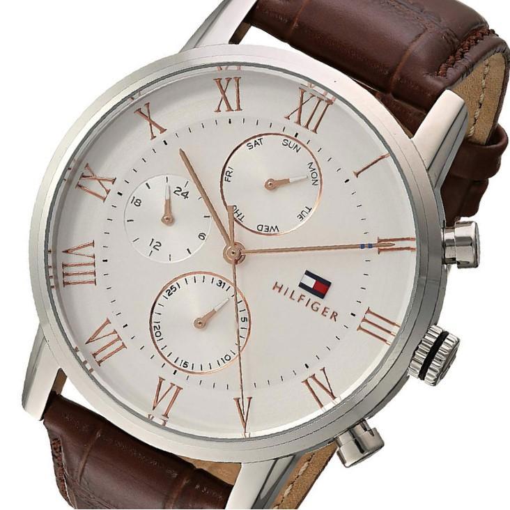 Tommy Hilfiger Chronograph Silver Dial Men's Watch#1791400 - The Watches Men & CO #4