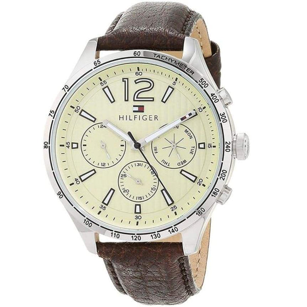 Tommy Hilfiger Leather Men's Watch 1791467 - The Watches Men & CO #2