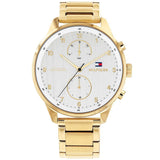 Tommy Hilfiger Stainless Steel Golden Strap Men's Watch  1791576 - The Watches Men & CO