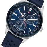 Tommy Hilfiger Multi-function Blue Silicone Men's Watch 1791635 - The Watches Men & CO #2