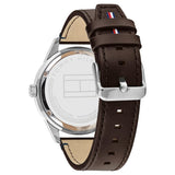 Tommy Hilfiger Multi-function Brown Leather Men's Watch 1791637 - The Watches Men & CO #4