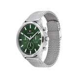 Tommy Hilfiger Ryder Green Dial Mesh Men's Watch 1710499 - The Watches Men & CO #2