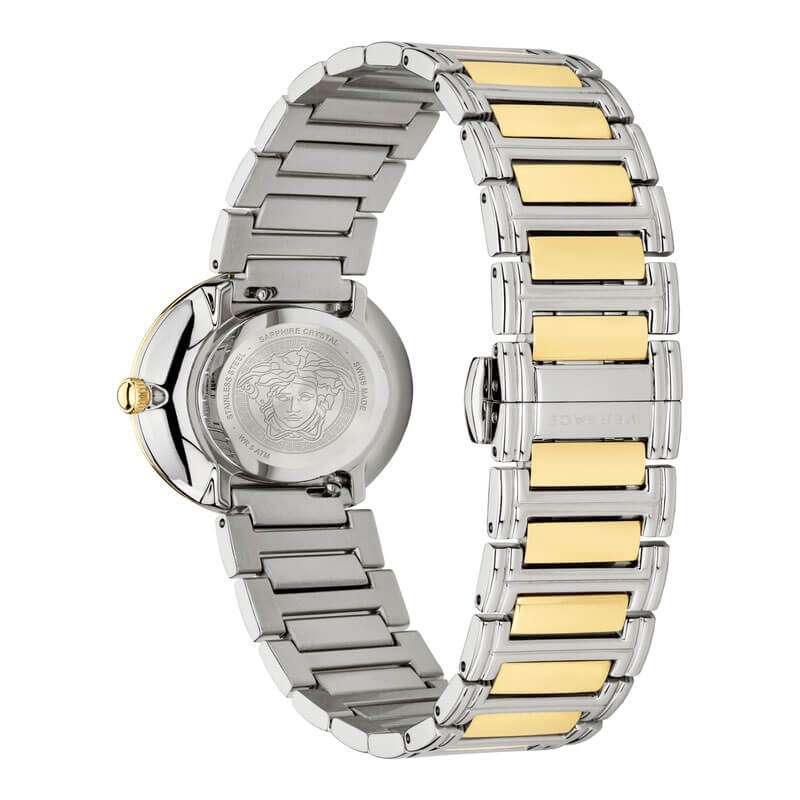 Versace V-Virtus Two-Tone Women's Watch VET300821 - The Watches Men & CO #3