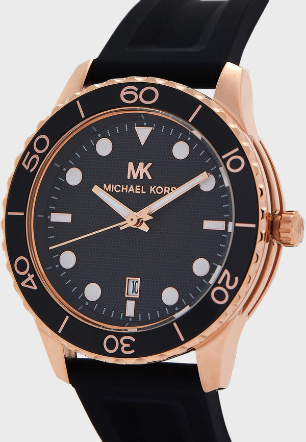 Michael Kors Runway Silicon Strap Women's Watch MK6852 - The Watches Men & CO #4