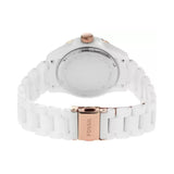 Fossil FB-01 Ceramic Crystal White Dial Ladies Watch CE1107