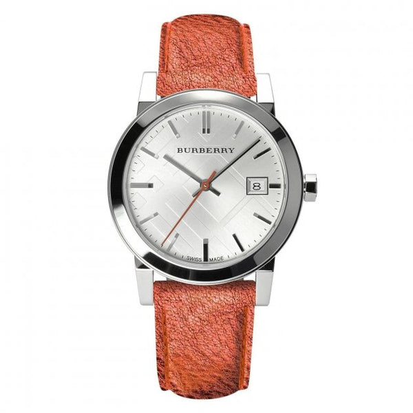 Burberry watch store mens red