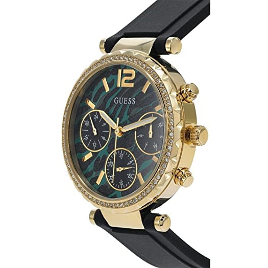 Guess Solstice Green Dial Women's Watch GW0113L1