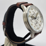 Fossil Retro Pilot Chronograph Brown Leather Men's Watch FS5809