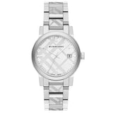 Burberry Men’s Swiss Made Stainless Steel Silver Dial Men's Watch  BU9037 - The Watches Men & CO