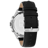 Tommy Hilfger Owen Black Leather Strap Men's Watch 1791964 - The Watches Men & CO #3