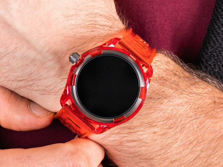 Diesel Red Fadelite Unisex Smartwatch DZT2019 - The Watches Men & CO #4