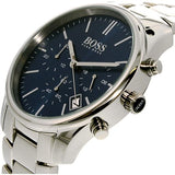 Hugo Boss Commander Chronograph Blue Dial Men's Watch  1513434 - The Watches Men & CO #2