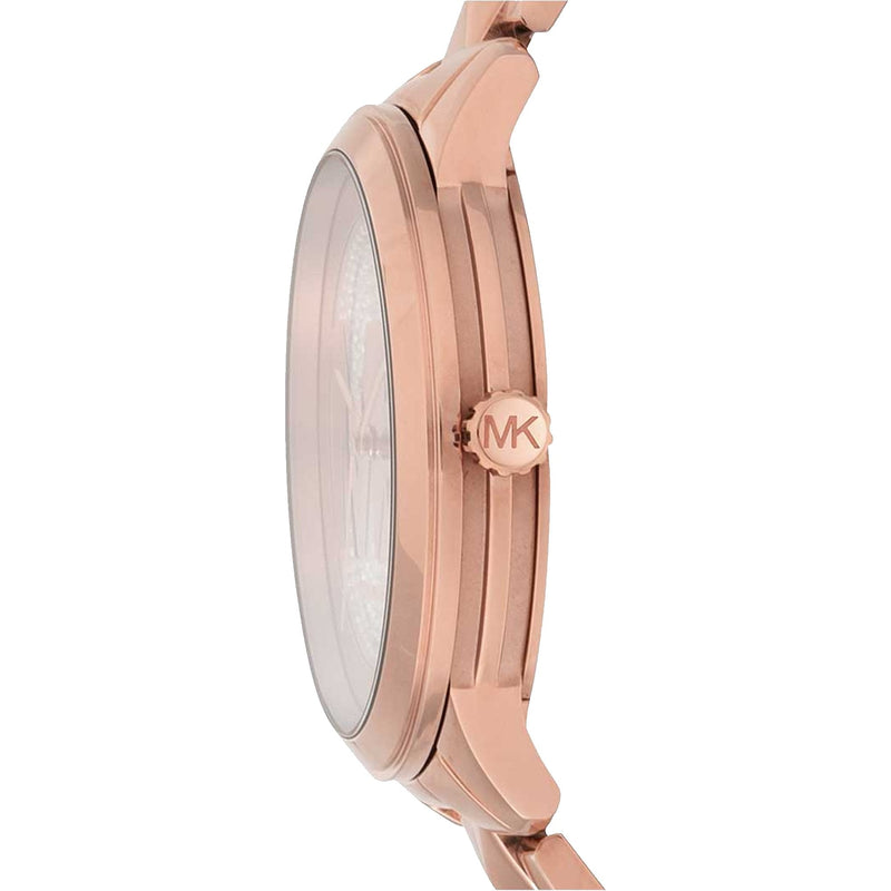 Michael Kors Runway Mercer Rose Gold Women's Watch MK6736 - The Watches Men & CO #2