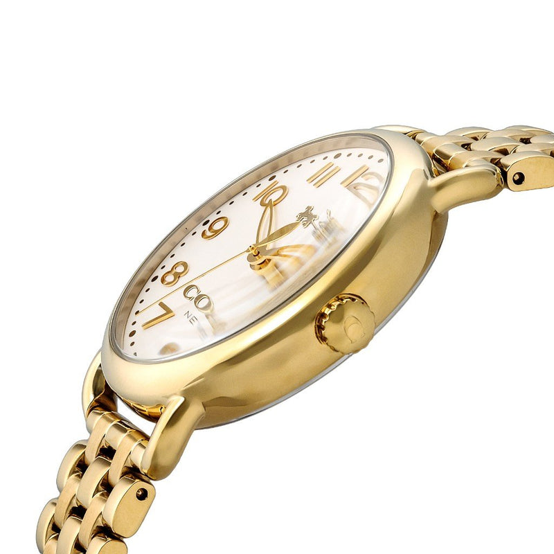 Coach Delancey Classic All Gold Women's Watch 14502261 - The Watches Men & CO #2