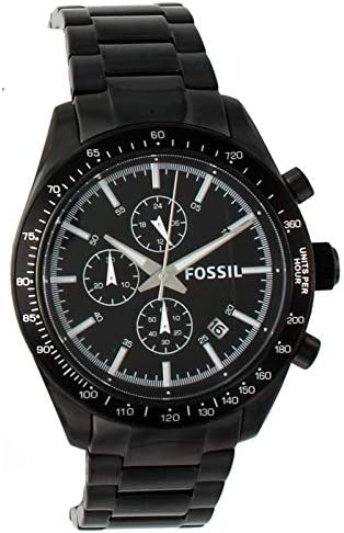 Fossil Black Stainless Steel Men's Watch  BQ2067 - The Watches Men & CO