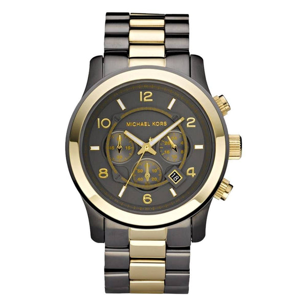 Michael Kors Chronograph Gunmetal Men's Watch  MK8160 - The Watches Men & CO