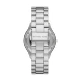 Michael Kors Slim Runway Silver Unisex Watch MK4502 - The Watches Men & CO #3