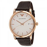 Emporio Armani Luigi White Dial Men's Watch  AR2502 - The Watches Men & CO