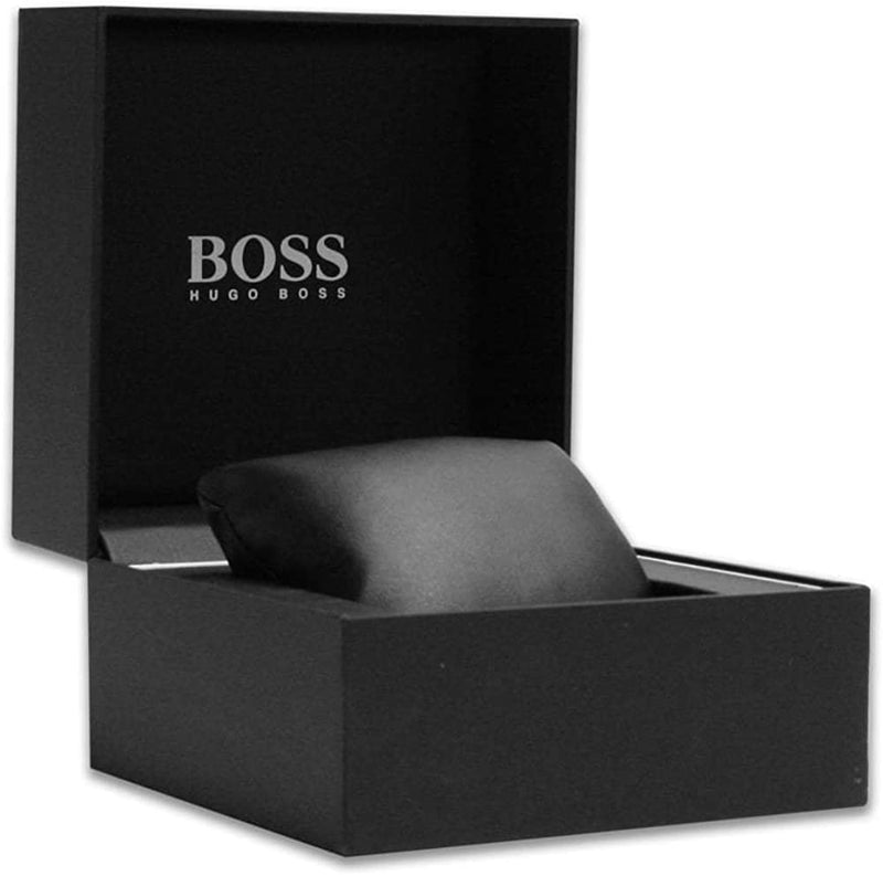 Hugo Boss Jet Silver Brown Leather Men's Watch  HB1513280 - The Watches Men & CO #8