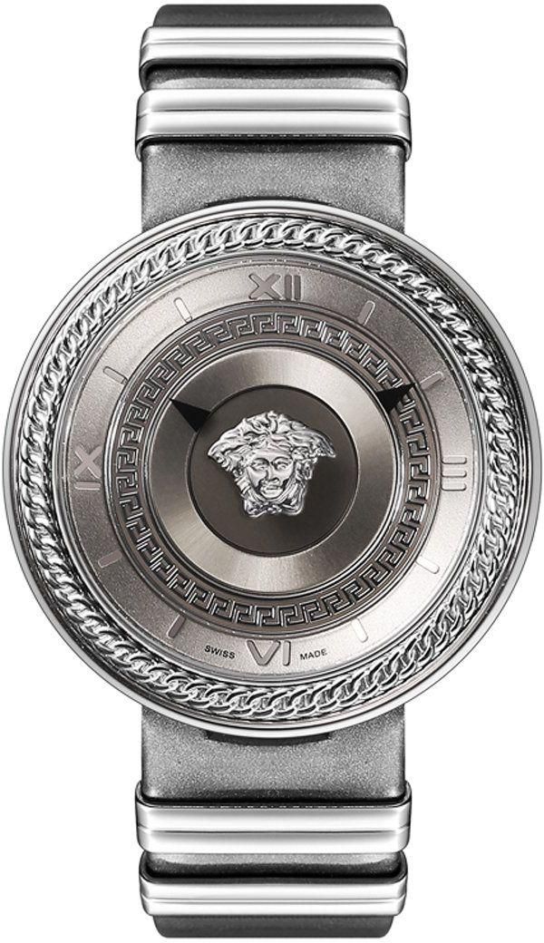 Versace V-Metal Icon Silver Women's Watch  VLC120016 - The Watches Men & CO