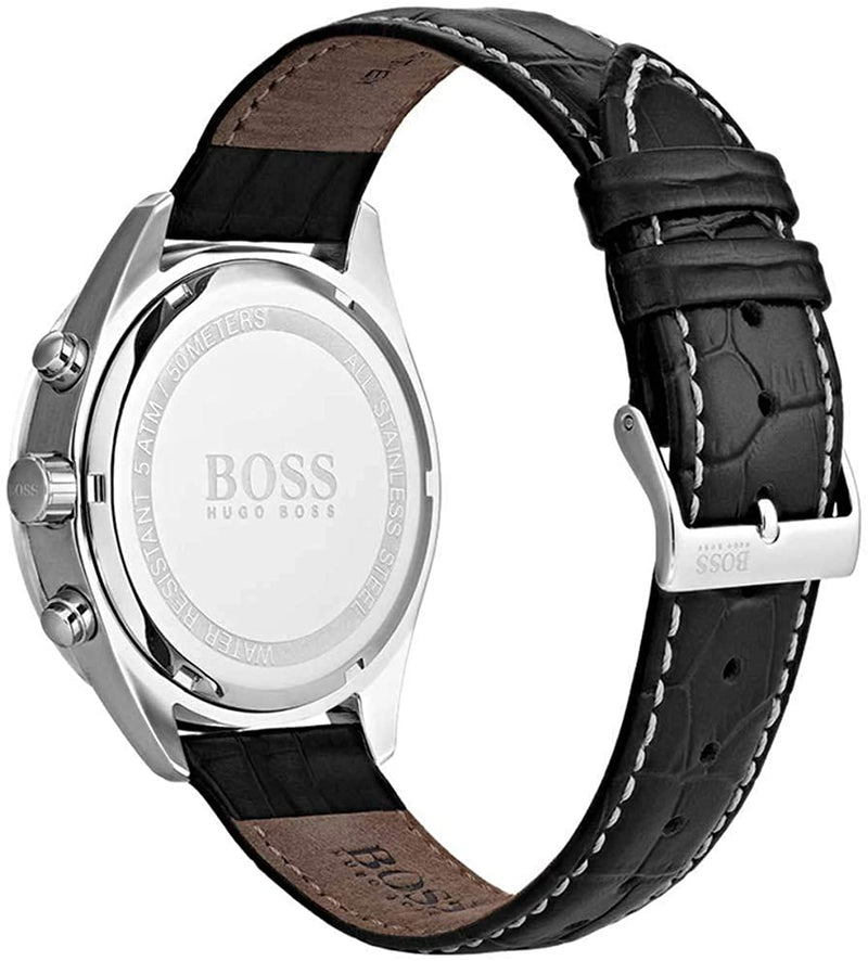 Hugo Boss Men's Talent Black Dial Chronograph Watch HB1513579 - The Watches Men & CO #3