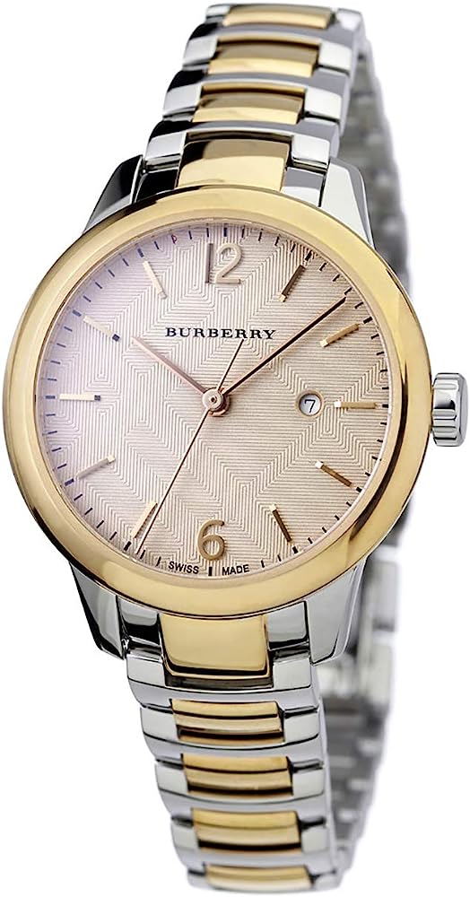 Burberry Classic Two-Tone Stainless Steel Women's Watch  BU10118 - The Watches Men & CO