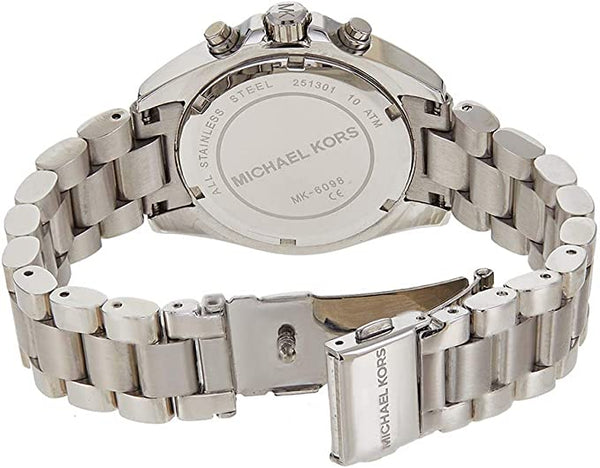 Michael Kors Bradshaw Steel Chronograph Women's Watch MK6098 - The Watches Men & CO #2