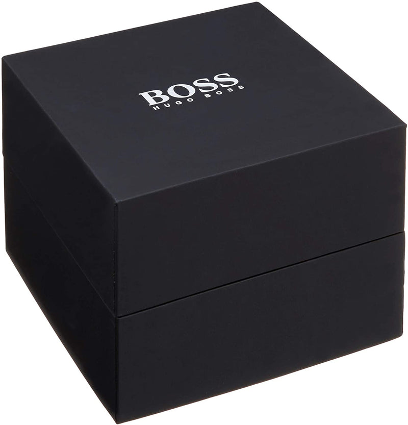 Hugo Boss Mens Chronograph Quartz Leather Strap Watch HB1513605 - The Watches Men & CO #5