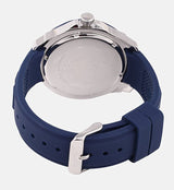 Guess Trade Blue Dial Blue Silicone Strap Men's Watch W0967G2 - The Watches Men & CO #3