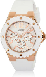 Guess Overdrive Analog White Dial Women's Watch W10614L2