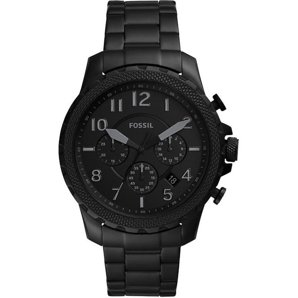 Fossil Bowman Chronograph Black Stainless Steel Men's Watch FS5603