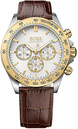 Hugo Boss Ikon Chronograph White Dial Men's Watch  1513174 - The Watches Men & CO