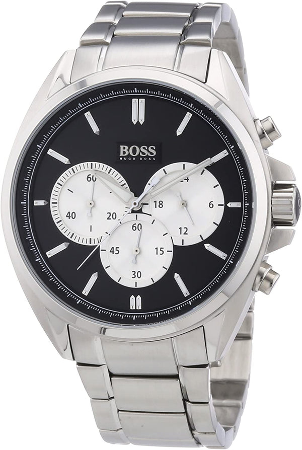 Hugo Boss DRIVER Quartz Mens Chronograph Watch  HB1512883 - The Watches Men & CO