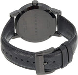 Burberry City Black Leather Strap Men's Watch BU9906 - The Watches Men & CO #2