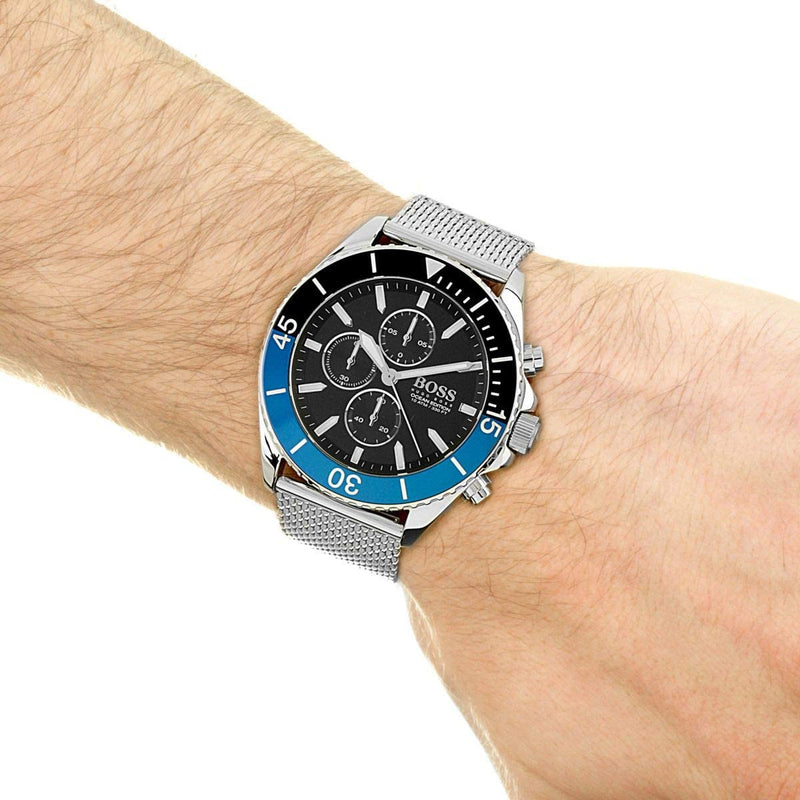 Hugo Boss OCEAN EDITION Men's Chronograph Quartz Watch HB1513742 - The Watches Men & CO #4