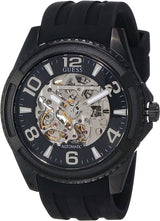 Guess Analogue Black Skeleton Dial Automatic Men's Watch W1178G2