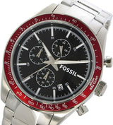 Fossil Chronograph Black Dial Stainless Steel Men's Watch BQ2086 - The Watches Men & CO #2