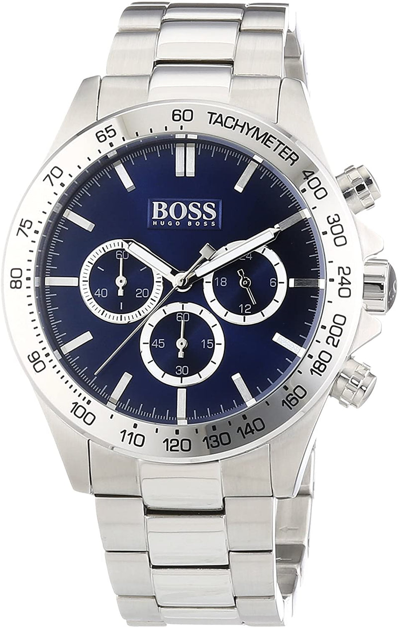 Hugo Boss Ikon Men's Quartz Chronograph Watch  HB1512963 - The Watches Men & CO