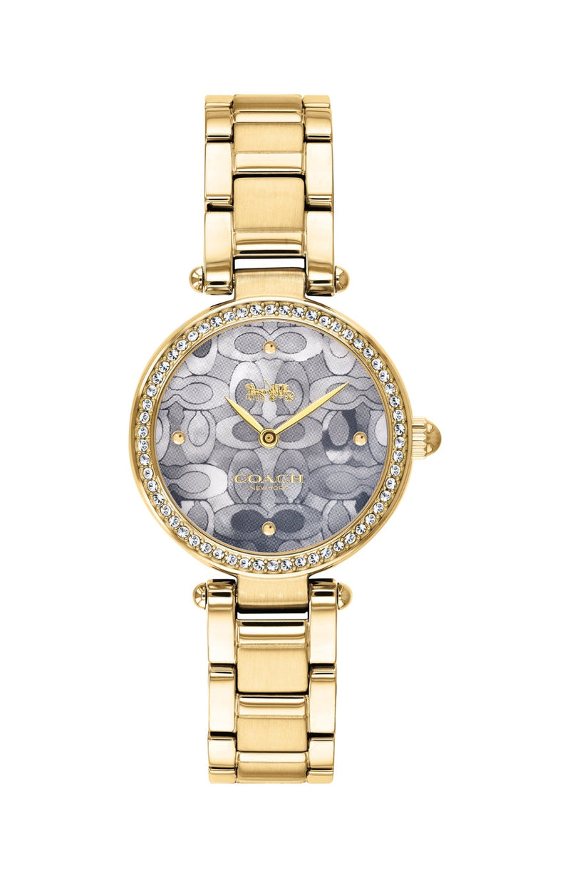 Coach Quarts Gold Blue Dial Women's Watch  14503225 - The Watches Men & CO