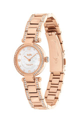 Coach Rose Gold Cary Mother Of Pearl Dial Women's Watch 14503838 - The Watches Men & CO #2