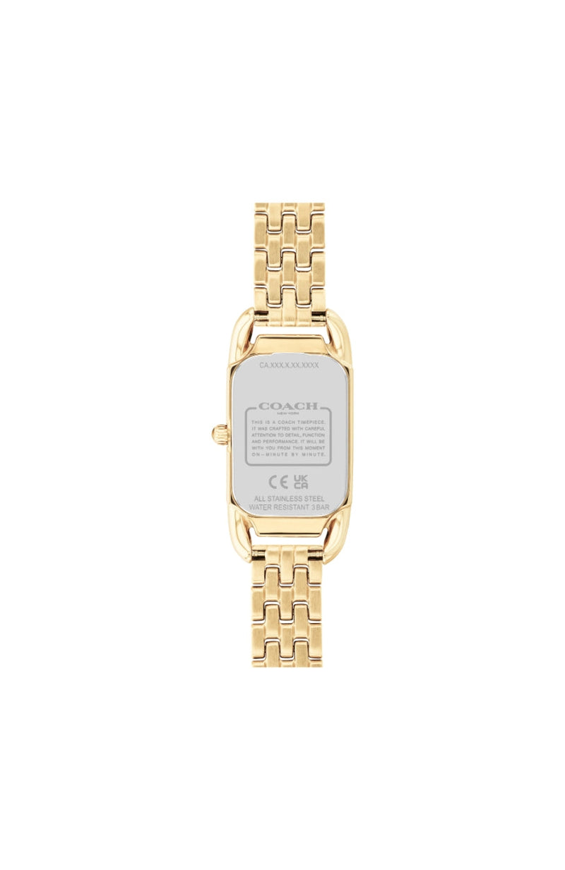 Coach Cadie Gold Stainless Steel Women's Watch 14504036 - The Watches Men & CO #3