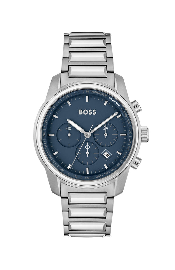 Hugo Boss Trace Blue Dial Men's Watch  1514007 - The Watches Men & CO