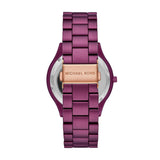 Michael Kors Slim Runway Purple Women's Watch MK4507 - The Watches Men & CO #4