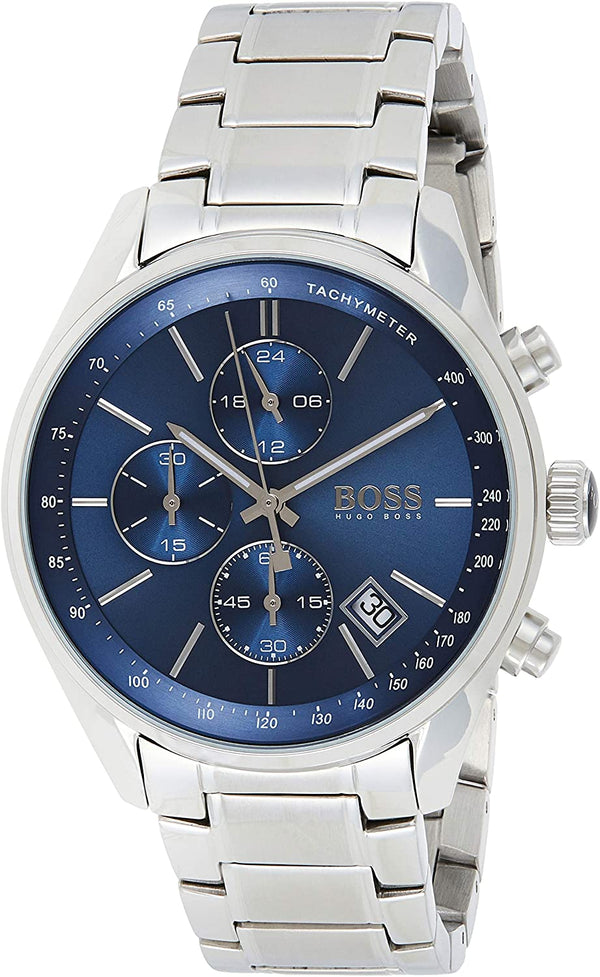 Hugo Boss Grand Prix  Mens Chronograph Classic Design  HB1513478 - The Watches Men & CO